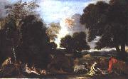 Nicolas Poussin Paysage avec Junon et Argus oil